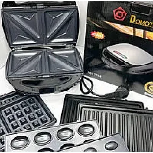 Сендвічниця DOMOTEC MS-7704 4в1 1000Вт