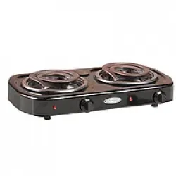 Електроплитка двоконфорочна Леміра ЕЛТ 2-2.0 кВт/220В *Два широкі ТЕНи