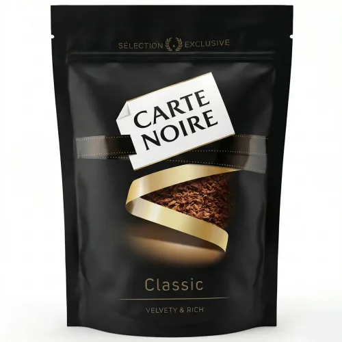 Кава розчинна Carte Noire Classic 70 г (м'яка упаковка) | Французька якість, Оксамитовий смак, Оригінал