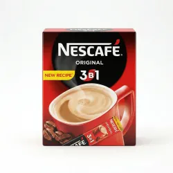 Кава 3в1 Nescafé Original (Нескафе Оріджінал) | Кавовий напій у стіках, Нова рецептура
