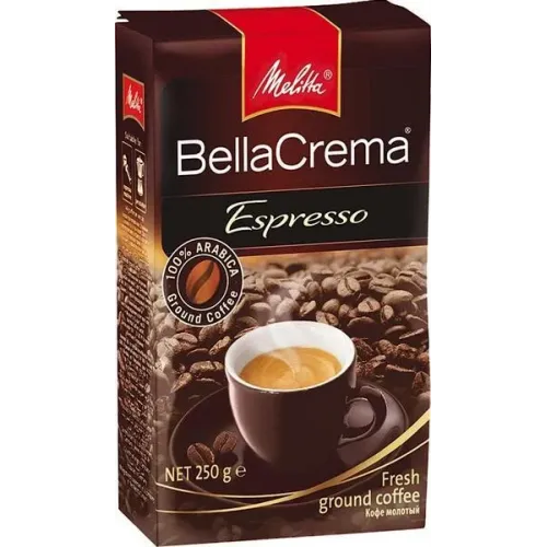 Кава мелена Melitha Bella Crema 250 грам