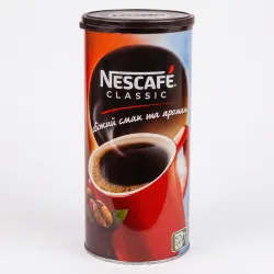 Кава розчинна Nescafé Classic 475 г | Залізна банка, Оригінал, Гранульована кава