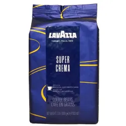 Кава в зернах Lavazza Super Crema 1кг. Лавацца Супер Крему
