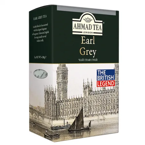 Чай чорний Ahmad Tea Earl Grey Tea 200 грам