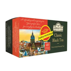 Пакетований чорний чай Ахмад Ті Класичний 40*2 г
