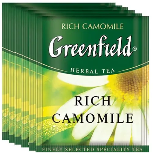 Чай трав'яний з ромашкою Greenfield Rich Camomile 100 пак. м/у HoReCa