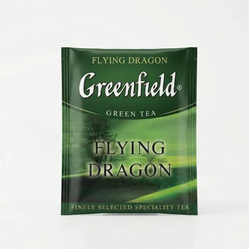 Чай зелений Greenfield Flying Dragon у пакетиках | Летючий Дракон, Китайський, У саше, Класичний