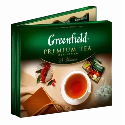Набір чаю листової Greenfield Premium Leaf Tea Collection 9 видів x 390 г