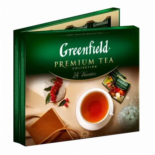 Набір чаю листової Greenfield Premium Leaf Tea Collection 9 видів x 390 г