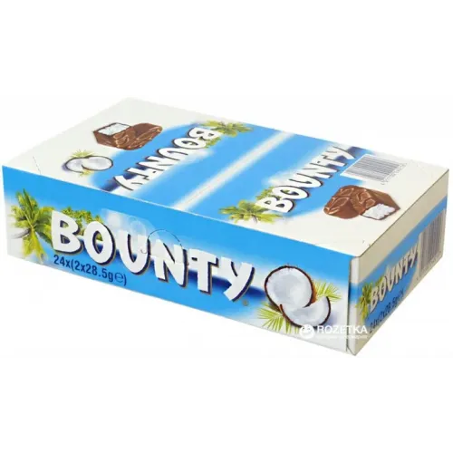 Упаковка батончиків Bounty 24 шт x 57 г