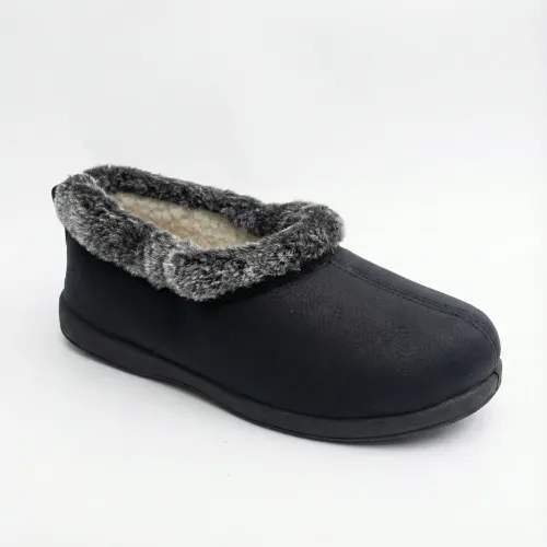 Жіночі зимові бурки на блискавці спереду. Чорні повстяні чобітки з обстрочкою 37-42 41