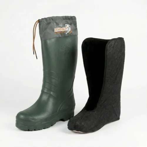 Чоботи чоловічі піна ЕВА хакі Dago Style з утеплювачем. Гумові чоботи для риболовлі 42-45