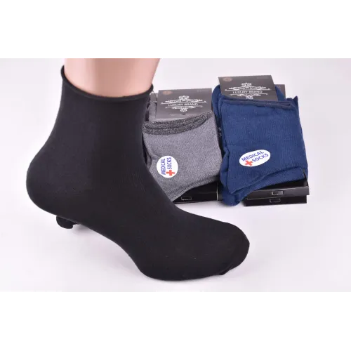 Шкарпетки чоловічі з медичної гумкою