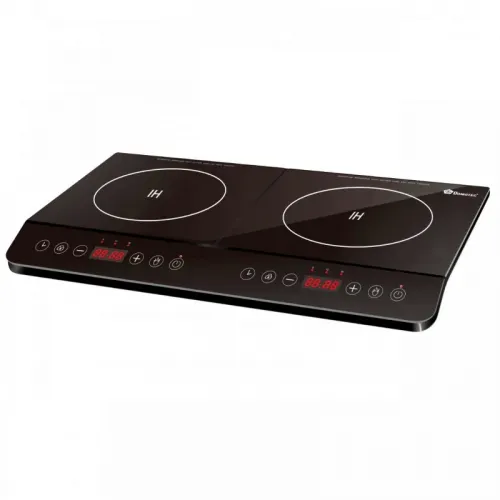 Плита індукційна Domotec MS-5872 2кф., 4000Вт. (Чорний)