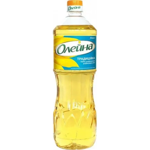 Олія соняшникова Олейна Традиційна рафінована 850 мл