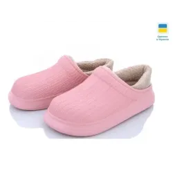 Галоши без задника сабо на меху женские Dago Style сиреневые 38