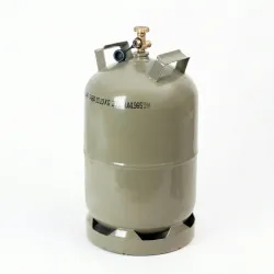 Газовий балон 27л (11 кг) побутовий Vitkovice Milmet BD-11, Польща, з боковим краном