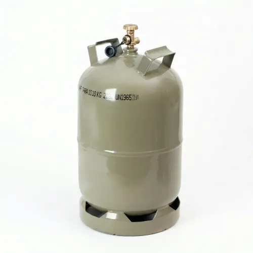 Газовий балон 27л (11 кг) побутовий Vitkovice Milmet BD-11, Польща, з боковим краном