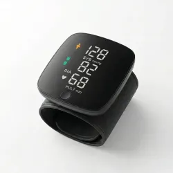 Автоматичний тонометр на зап'ястя акумуляторний USB. Електронний вимірювач тиску з кейсом