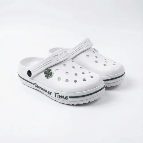 Жіночі сабо (крокси) білі Dago Style 