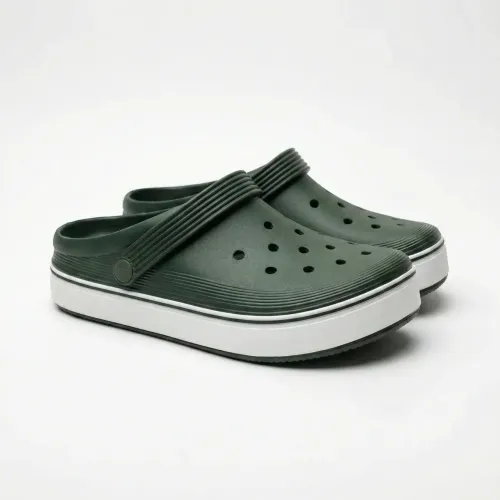 Сабо чоловічі хакі Dago Style піна ЕВА. Крокси на платформі для дачі та риболовлі 41-45