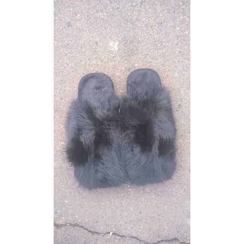 Теплі пухнасті жіночі хутряні кімнатні капці 36 — 41 37