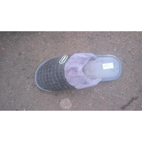 Хатні капці коричневі чоловічі капці, махрові 41-45