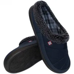 Тапочки домашні сині чоловічі тапки, махрові 41-45