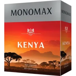 Чай чорний пакетований Мономах Kenya 100 х 2 г