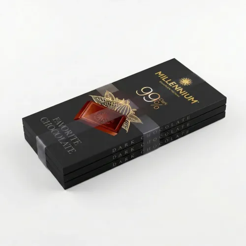 Набір шоколаду Millennium Favorite 99% (3 шт х 100 г). Екстра чорний гіркий шоколад