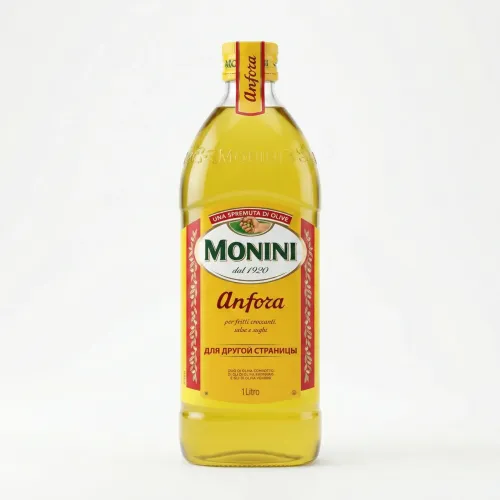 Олія для смаження Monini Anfora 1л, оливкова рафінована (Італія), без запаху та гіркоти