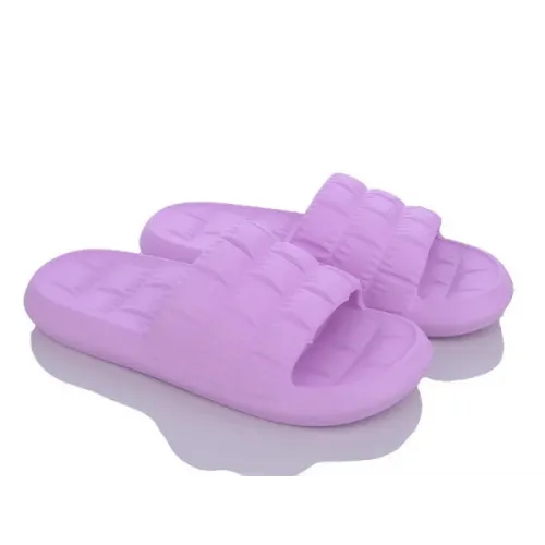 Жжіночі м'які шльопанці EVA лавандові – зручні, легкі, 36-41 розмір