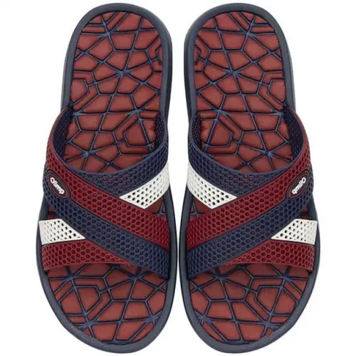 Шльопанці чоловічі бордові