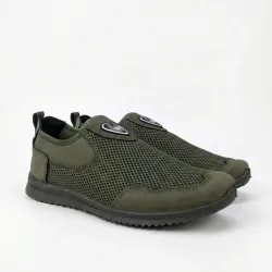Підліткові сліпони хакі сітка. Літні мокасини для хлопчиків 36-40