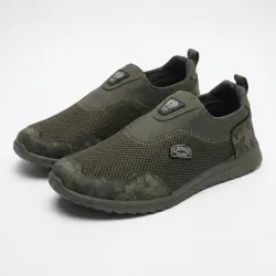 Мужские летние мокасины сетка слипоны камуфляж Хаки Camel (р. 41-45)