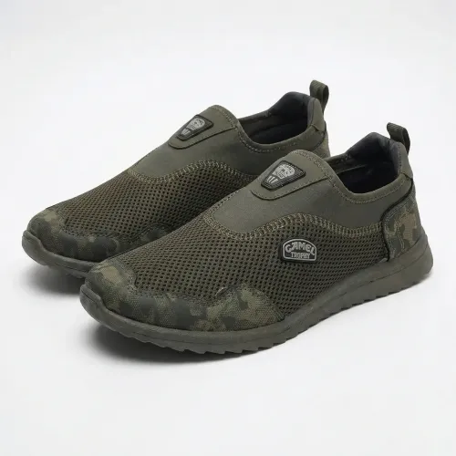 Чоловічі літні мокасини сітка сліпони камуфляж Хакі Camel (р. 41-45)