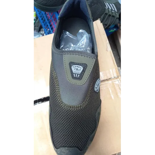 Кросівки мокасини чоловічі сітка Хакі Dago Style