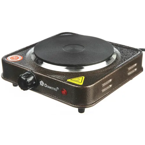 Електроплита Domotec MS-5821 плита настільна Grey (3028) JS