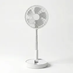 Вентилятор-трансформер підлоговий WindWaver (Білий), акумуляторний, телескопічний (до 1 метра)