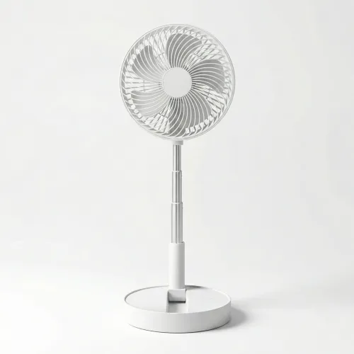 Вентилятор-трансформер підлоговий WindWaver (Білий), акумуляторний, телескопічний (до 1 метра)