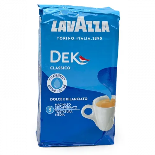 Кава Lavazza Dek Classico мелена (Без кофеїну), 250г