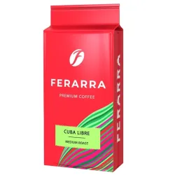 Кава мелена Ferarra Caffe Cuba libre у вакуумній упаковці 250 гр