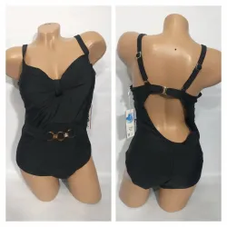 Купальник чорний суцільний 48-56