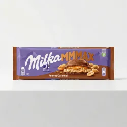 Шоколад Milka MMMax Peanut Caramel з цільним арахісом та карамеллю (великий) XXL