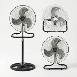 Підлоговий вентилятор металеві лопаті WimpeX WX-1807 3в1