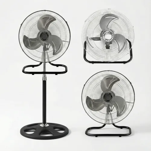 Підлоговий вентилятор металеві лопаті WimpeX WX-1807 3в1