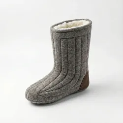 Валенки домашні (чуні) стьобані на хутрі, без галош (38-45)