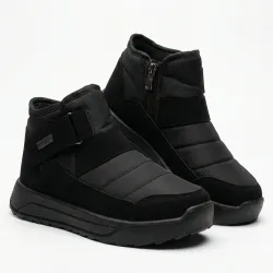 Чоловічі зимові черевики-комфорт Progress на липучці. М'які бурки на широку ногу (41-45 р)