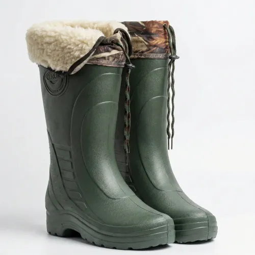 Чоловічі зимові чоботи піна ЕВА 41-45, утеплені вологостійкі чоботи для риболовлі-30 °C, хакі