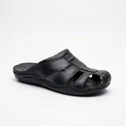 Сабо чоловічі чорні піна ЕВА (кроки). Легкі літні шльопанці для саду та роботи 40-45